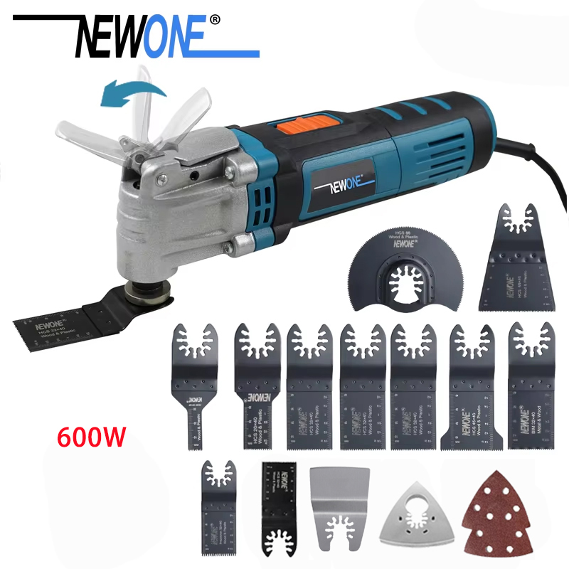 Home Improvement Items - เครื่องมืออเนกประสงค์แบบสั่น 230V 600W แบบปลดเร็ว/เปลี่ยนหัวได้ เครื่องตัดแต่งไฟฟ้า สำหรับงาน