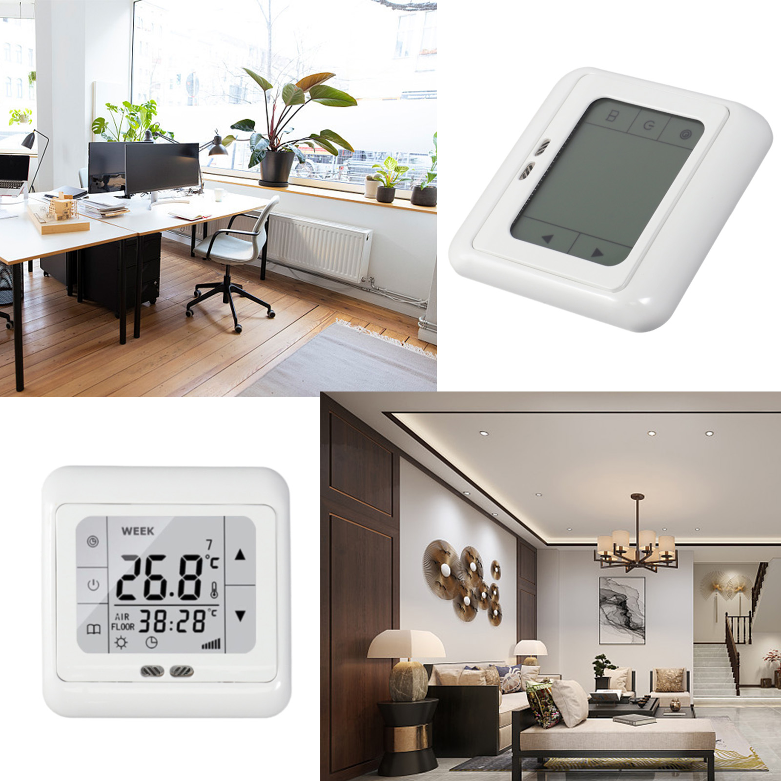 Home Improvement And Services - ชุดเทอร์โมสตัทสำหรับปรับปรุงบ้าน สวน บ้าน สวนสาธารณะ ใช้งานได้เชื่อถือได้ ละเอียดอ่อน