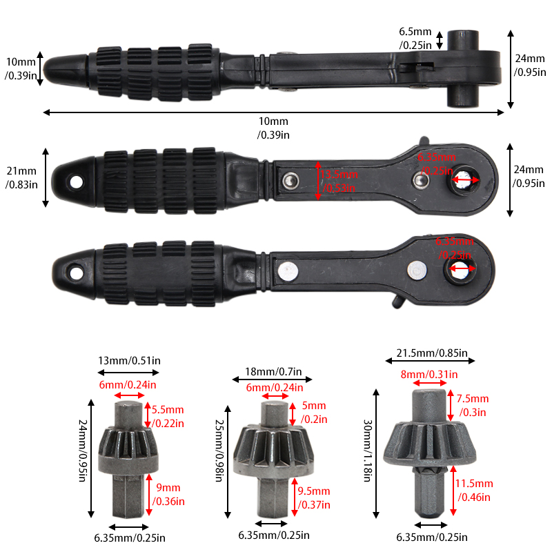 ประแจหัวจับดอกสว่านรูปตัว H สี - Home Improvement Items บทวิจารณ์และราคา