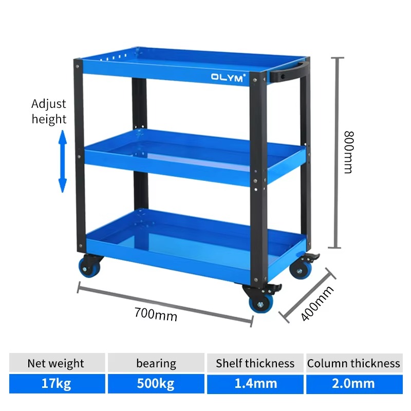 รถเข็นเครื่องมือช่างแบบ 3 ชั้น - Home Improvement And Services บทวิจารณ์และราคา