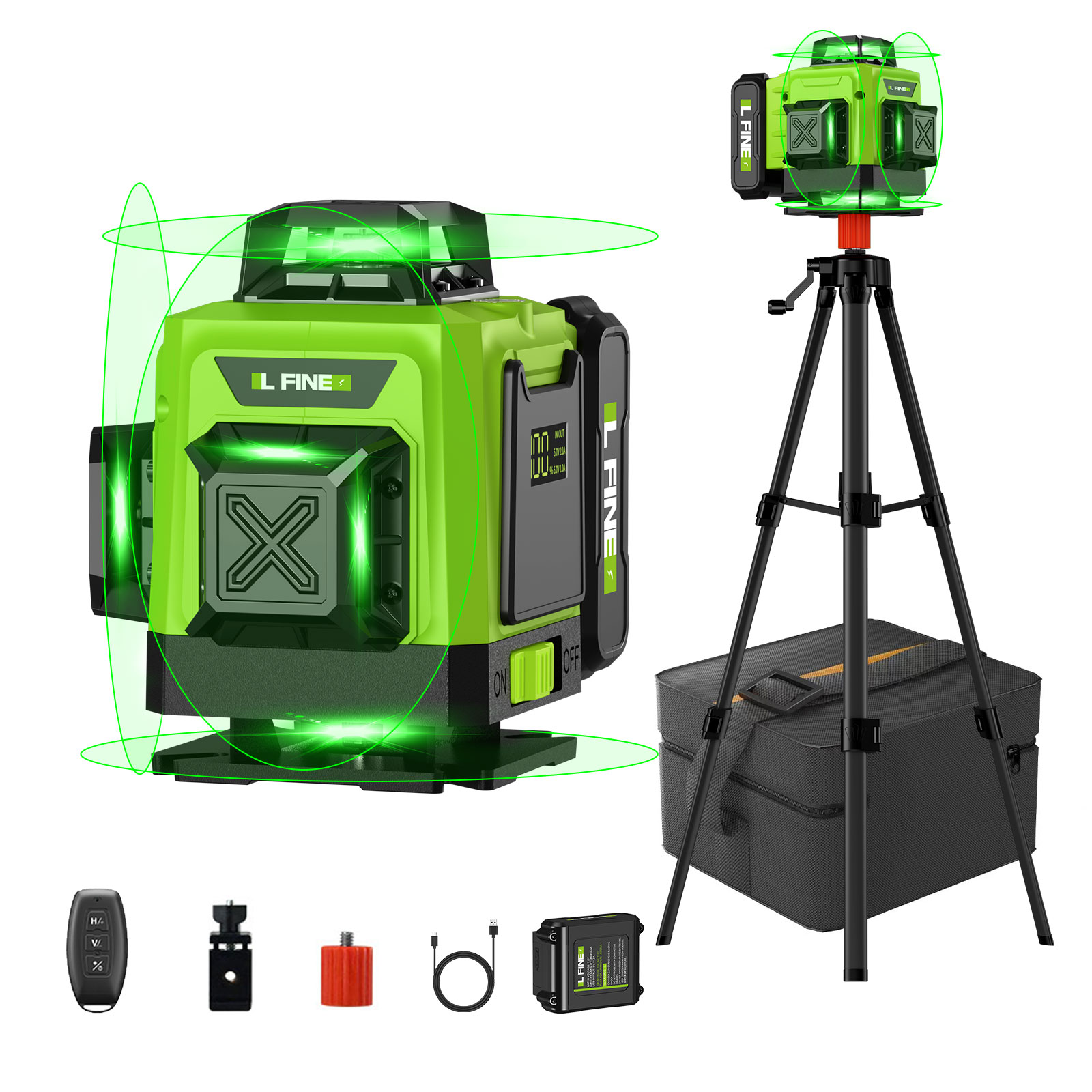 ระดับเลเซอร์ปรับระดับตัวเองแนว - Home Improvement Items บทวิจารณ์และราคา